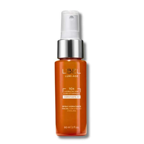 L'BEL Lumi Age Spray Hidratante — Glow Instantáneo con Vitamina C sobre Maquillaje — Comunidad Hispana USA