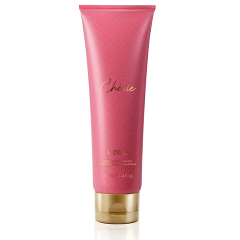 Chérie L'BEL USA – Crema Corporal Perfumada con Glitter | 130 ml
