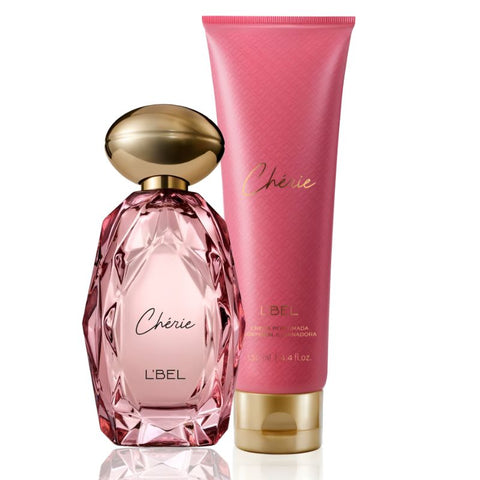 Chérie L'BEL USA | Perfume + Crema Hidratante Femenino